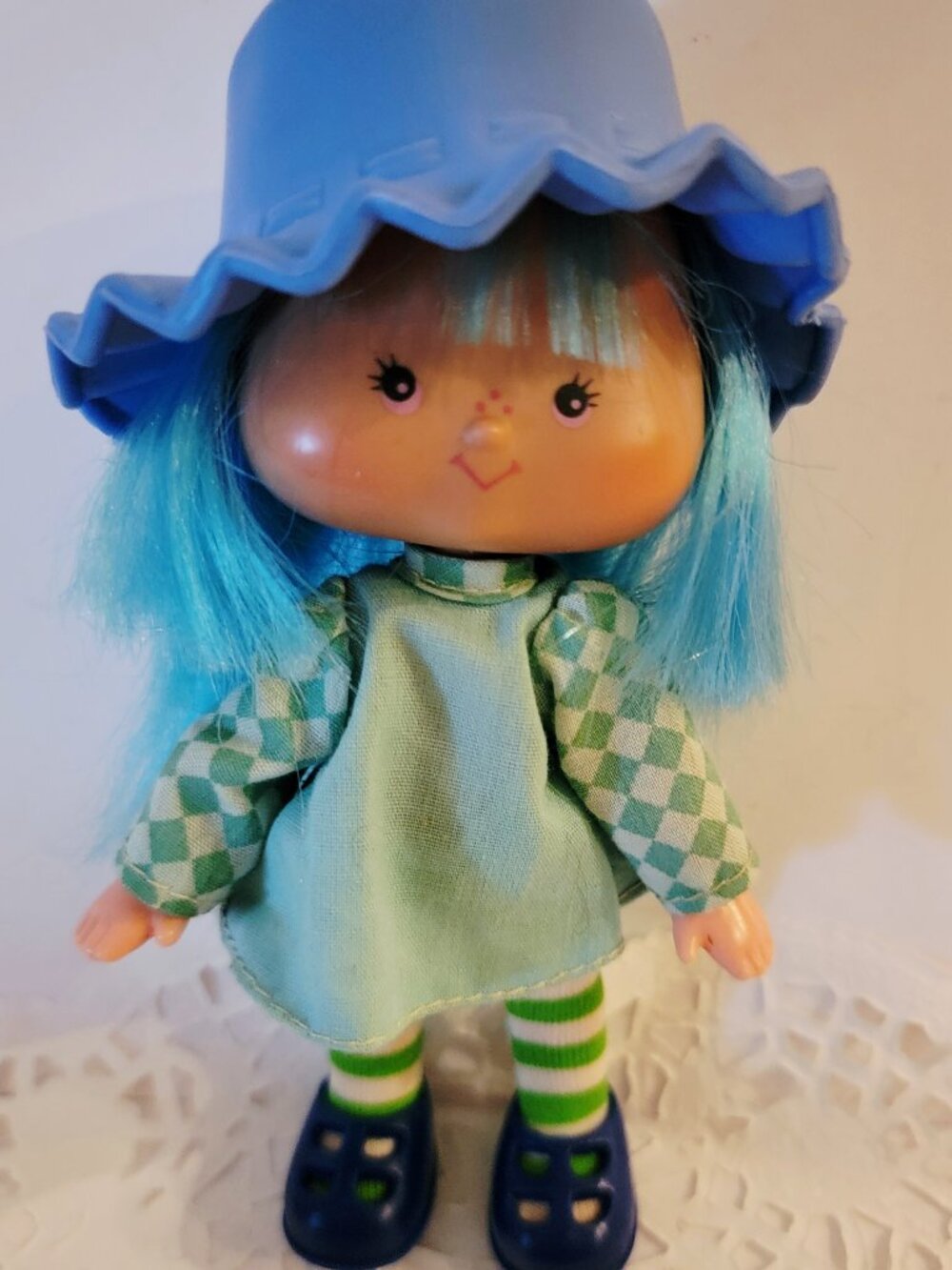 Vintage Blueberry Muffin Doll From Strawberry Shortcake collection, 1979 America